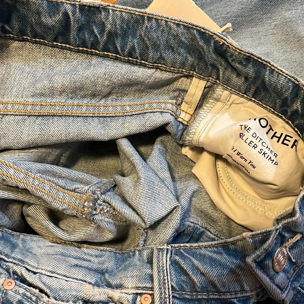 Mother The Ditcher Roller Skimp Size 29 NWT - Picture 14 of 14